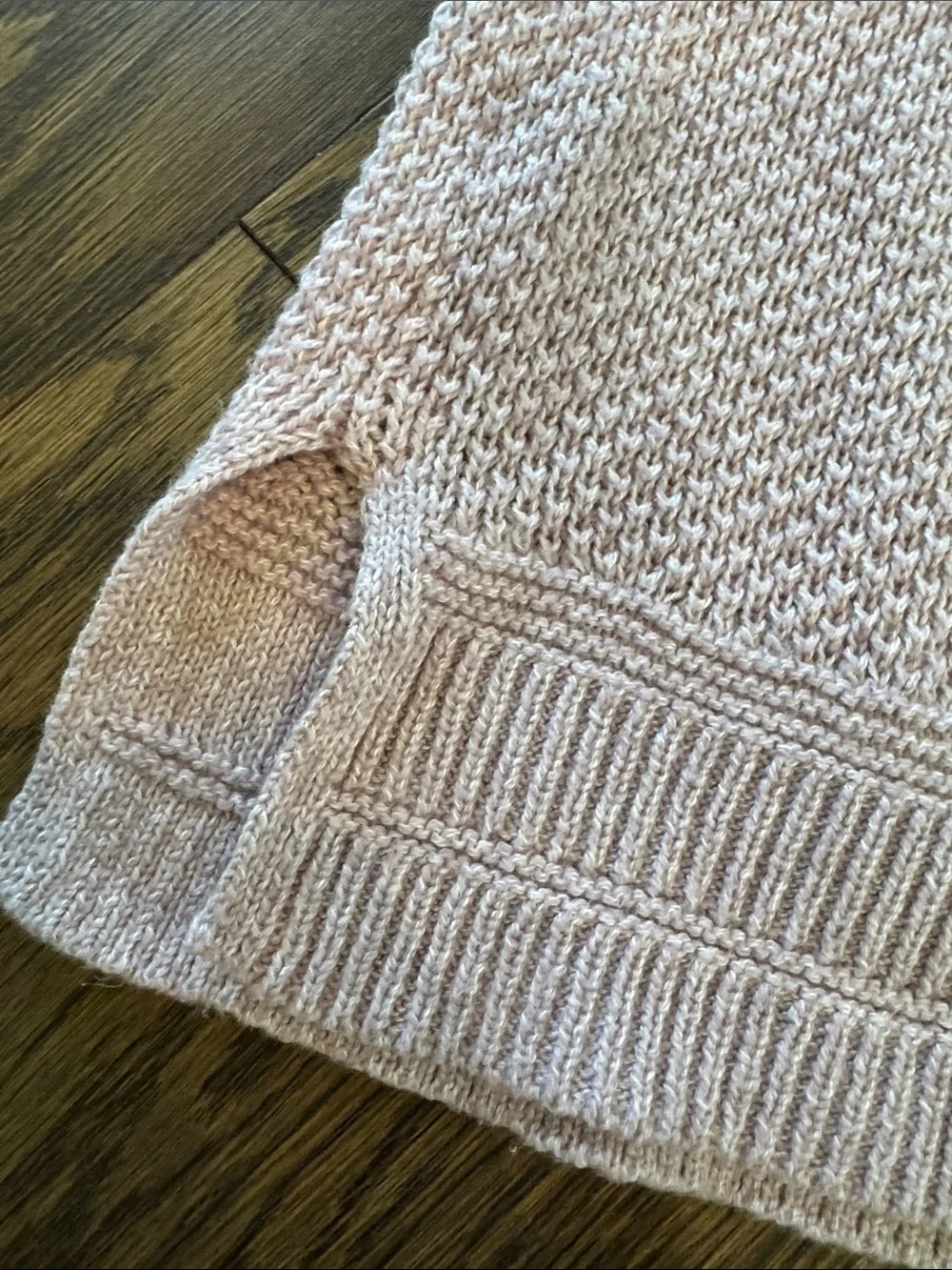 Old Navy Light Purple/Pink Crewneck Knit Sweater